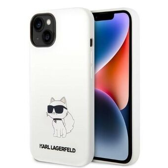 Karl Lagerfeld KLHCP14SSNCHBCH iPhone 14 / 15 / 13 6,1" hårdskal vit/silicone vit Choupette