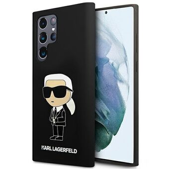 Karl Lagerfeld KLHCS23LSNIKBCK S23 Ultra S918 hårt skal svart/black Silikon Ikonik