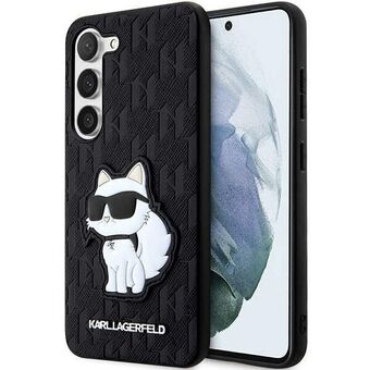 Karl Lagerfeld KLHCS23MSAKLHCPK S23+ S916 hårt skal svart/svart Saffiano Monogram Choupette