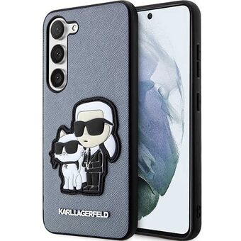 Karl Lagerfeld KLHCS23MSANKCPG S23+ S916 hårdfodral grå/grå Saffiano Karl & Choupette