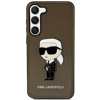 Karl Lagerfeld KLHCS23MHNIKTCK S23+ S916 svart/svart hårdfodral Ikonik Karl Lagerfeld