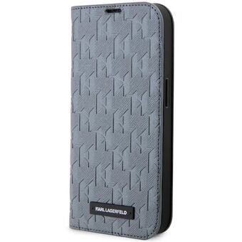 Karl Lagerfeld KLBKP14XSAKLHPG iPhone 14 Pro Max 6,7" bokhylla silver/silver Saffiano Monogram