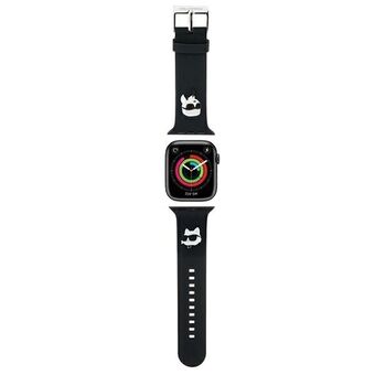 Karl Lagerfeld Pasek KLAWLSLKCNK Apple Watch 42/44/45/49mm czarny/black strap 3D Gummi Karl&Choupette Heads

Karl Lagerfeld Pasek KLAWLSLKCNK Apple Watch 42/44/45/49mm svart rem 3D gummi Karl&Choupette Heads