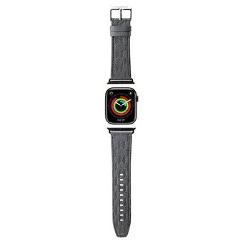 Karl Lagerfeld Pasek KLAWMSAKLHPG Apple Watch 38/40/41mm silver strap Saffiano Monogram would be translated to:

Karl Lagerfeld rem KLAWMSAKLHPG för Apple Watch 38/40/41mm silverfärgat band med Saffiano Monogram.