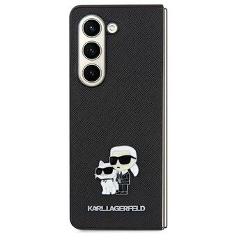 Karl Lagerfeld KLHCSA35SAKCNPK A35 A356 hårt skal czarny/svart Saffiano Karl&Choupette Pin