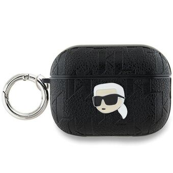 Karl Lagerfeld KLAP2PGKIPK AirPods Pro 2 (2022/2023) omslag svart Monogram Karl Huvud