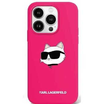 Karl Lagerfeld KLHMP16SSCHPPLF iPhone 16 6.1" fuchsia/scharlakansröd hårt skal Silikon Choupette Head Print MagSafe