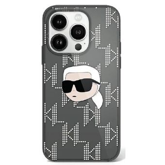 Karl Lagerfeld KLHCP16SHKLPKHK iPhone 16 6.1" svart/black hårdskal IML Karl Head Electroplated