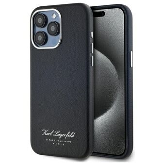 Karl Lagerfeld KLHCP15XPGWCMKHK iPhone 15 Pro Max 6,7" hårdfodral svart hotell RSG