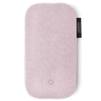 Lexon Powersound Induktionskraftbank 5000 mAh med Bluetooth-högtalare rosa/pink LA128P