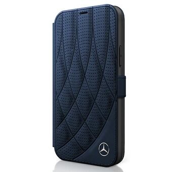 Mercedes MEFLBKP12LDIQNA iPhone 12 Pro Max 6,7" mörkblå/navy bok Bow Line