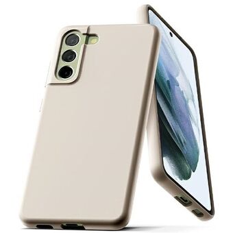 Mercury Silikonfodral till iPhone 15 6,1 tum i beige / sten.