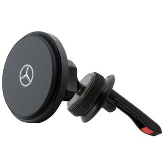 Mercedes magnetisk hållare MEMWCCK för ventilationsgaller/ruta svart/black Silver Stars MagSafe