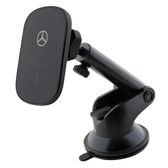 Mercedes induktivt fäste MEWCCGSLK 15W för ventilationsgallret/fönstret svart/black Silver Stars MagSafe