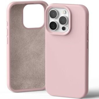 Mercury Silikon iPhone 16 Pro 6,3" rosa-sand