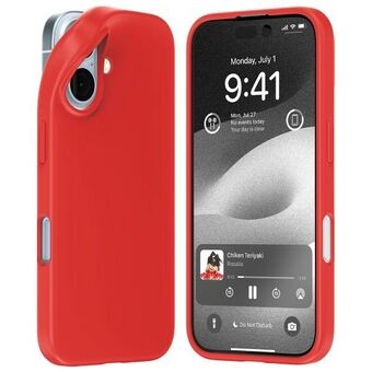 Mercury Soft iPhone 16 6.1" röd/red