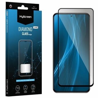 MS Diamond Glass Edge FG Xiaomi Redmi A2 svart/black Full Glue