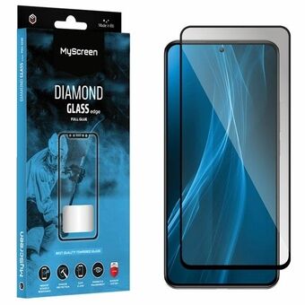 MS Diamond Glass Edge FG Huawei Nova 11i svart/svart Hellim