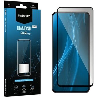 MS Diamond Glass Edge Lite FG Huawei Nova 11 svart/svart Hellim