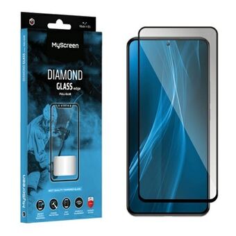 MS Diamond Glass Edge FG Xiaomi 13T/13T Pro svart/svart Full Glue