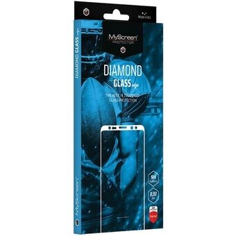 MS Diamond Glass Edge Xiaomi Redmi Note 13 Pro Full Glue svart/svart