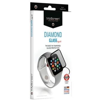 MS Diamond Glass Edge 3D 2.5D Apple Watch Ultra/Ultra 2 49mm silver/silver