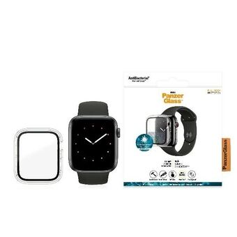 PanzerGlass Heltäckande Apple Watch 4/5/6 /SE 44mm transparent/klar AB