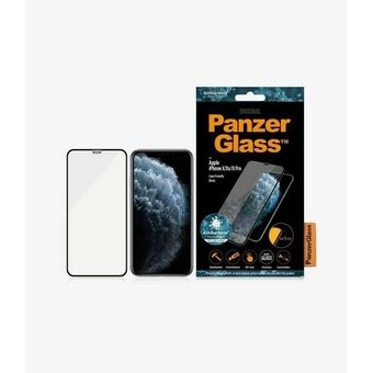 PanzerGlass E2E Super+ iPhone X/XS /11 Pro Case Friendly - svart/svart