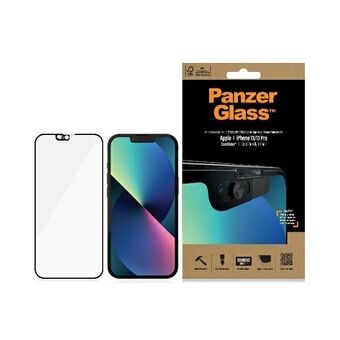 PanzerGlass E2E Microfracture iPhone 13 /13 Pro 6,1" CamSlider-vänlig Antibakteriell svart/svart 2748