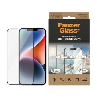 PanzerGlass Ultra-Wide Fit för iPhone 14 / 13 Pro / 13 6,1" - Skärmskydd Anti-reflekterande Antibakteriellt Enkel justeringsfunktion ingår 2787.