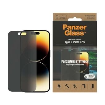 PanzerGlass Classic Fit iPhone 14 Pro 6,1" Privacy Screen Protection Antibakteriell P2768