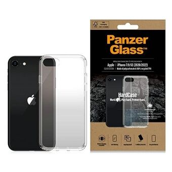 PanzerGlass HardCase iPhone SE 2022 / SE 2020 / 7 / 8, Antibakteriellt, Militärklassad, Tangerin transparent 0377.