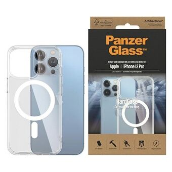 PanzerGlass HardCase iPhone 13 Pro 6,1" MagSafe Antibakteriellt Militärklassificerat Genomskinligt 0430