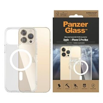 PanzerGlass HardCase till iPhone 13 Pro Max 6,7" med MagSafe, Antibakteriellt, Militärklassad, Transparent 0431.