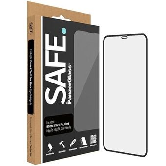 SAFE av PanzerGlass iPhone 11 Pro / Xs / X Skärmskydd Kant-till-kant svart/svart SAFE95004