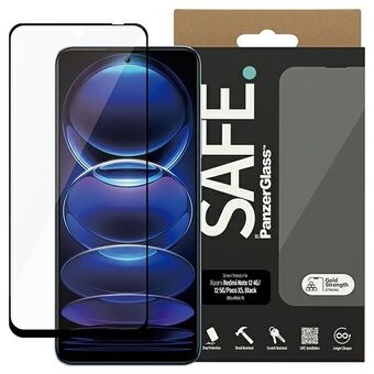 SAFE av PanzerGlass för Xiaomi Redmi Note 12 5G / 12 4G / Poco X5 skärmskydd Ultra-Wide Fit svart/svart SAFE95344