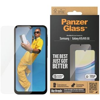 PanzerGlass Ultra-Wide Fit Sam A15 / A15 5G skärmskydd 7349