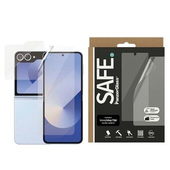 SAFE by PanzerGlass Sam Z Flip6 F741 Paket 2-i-1 Skärmskydd Ultra Wide-Fit + TPU Classic Fit SAFE95868