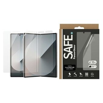 Här är den svenska översättningen av texten du angav:

SAFE av PanzerGlass Sam Z Fold6 F956-paket 2-i-1 skärmskydd Ultra Wide-Fit + TPU Classic Fit SAFE95869