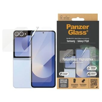 PanzerGlass Bundle 2-i-1 Sam Z Flip6 F741 Skärmskydd Ultra Wide-Fit + TPU Classic Fit 7370