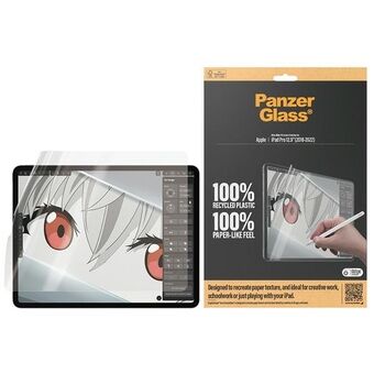 PanzerGlass GraphicPaper iPad Pro 12.9" (2018-2022) Anti Glare, passar med skal, antibakteriell