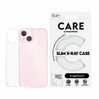 CARE by PanzerGlass Slim X-Ray Case iPhone 15 6,1" genomskinlig/transparant 1433