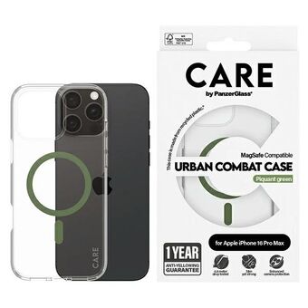 CARE by PanzerGlass Flagship Case iPhone 16 Pro Max 6,9" grön/green MagSafe 1372