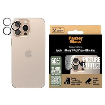 PanzerGlass PicturePerfect Linsskydd iPhone 16 Pro 6.3" / 16 Pro Max 6.9" 1280