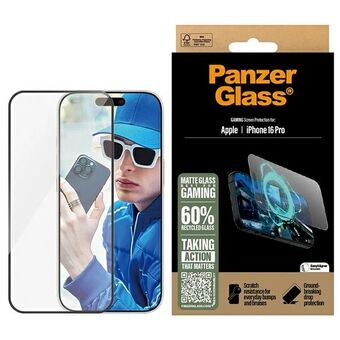 PanzerGlass Gaming Skärmskydd iPhone 16 Pro 6.3" Ultra-Wide Fit 2858