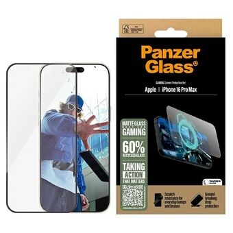 PanzerGlass Gaming Skärmskydd iPhone 16 Pro Max 6.9" Ultravid Passform 2860