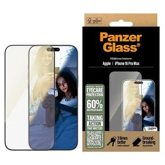 PanzerGlass EyeCare Skärmskydd iPhone 16 Pro Max 6.9" Ultra-Wide Fit 2868