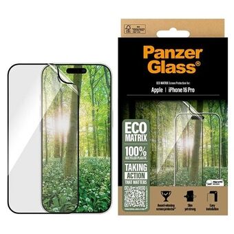 PanzerGlass MATRIX Skärmskydd iPhone 16 Pro 6,3" Ultra-Wide Fit 2870