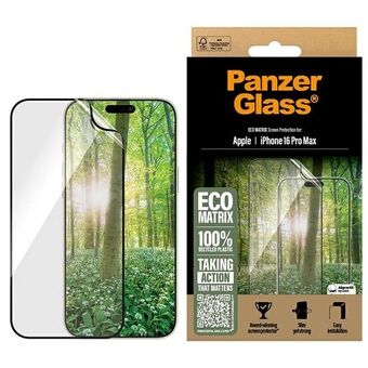 PanzerGlass MATRIX Skärmskydd iPhone 16 Pro Max 6.9" Ultra-Bred Passform 2872