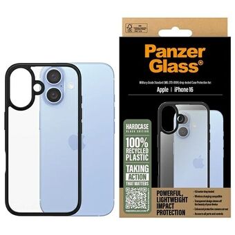 PanzerGlass HardCase iPhone 16 6.1" svart/black 1295